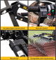 Kawasaki Mule / KRX / Ridge / Teryx UTV Implement Farming Kit with Electric Lift by Black Boar